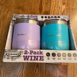 Subzero 2-ok wine tumblers